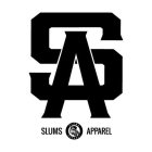 SA SLUMS APPAREL SLUMS APPAREL