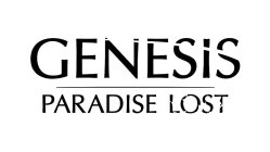 GENESIS PARADISE LOST