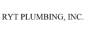 RYT PLUMBING, INC.