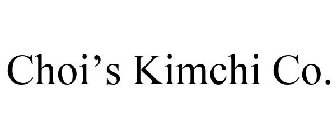 CHOI'S KIMCHI CO.
