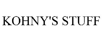 KOHNY'S STUFF