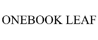 ONEBOOK LEAF