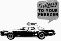 DELIVERY TO YOUR FREEZER AUSTIN'S PIZZA