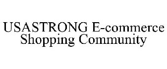 USASTRONG E-COMMERCE SHOPPING COMMUNITY