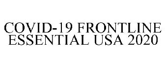 COVID-19 FRONTLINE ESSENTIAL USA 2020