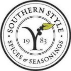 · SOUTHERN STYLE · 19 83 SPICES & SEASONINGS
