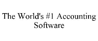 THE WORLD'S #1 ACCOUNTING SOFTWARE