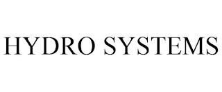 HYDRO SYSTEMS