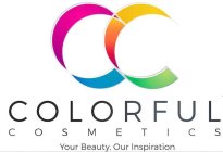 CC COLORFUL COSMETICS YOUR BEAUTY. OUR INSPIRATION