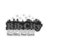 RIB CITY EXPRESS REAL BBQ, REAL QUICK