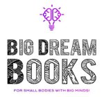 BIG DREAM BOOKS FOR SMALL BODIES WITH BIG MINDS!