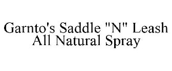 GARNTO'S SADDLE 