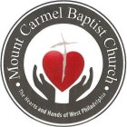 MOUNT CARMEL BAPTIST CHURCH THE HEARTS AND HANDS OF WEST PHILADELPHIA
