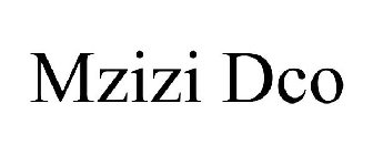 MZIZI DCO