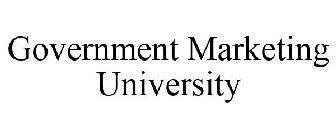 GOVERNMENT MARKETING UNIVERSITY