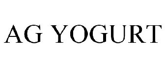 AG YOGURT