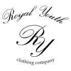 ROYAL YOUTH RY CLOTHING COMPANY