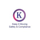 K KEEPIT MOVING SAFETY & COMPLIANCE