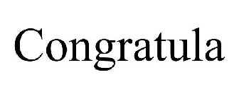 CONGRATULA