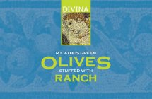 DIVINA MT. ATHOS GREEN OLIVES STUFFED WITH RANCH