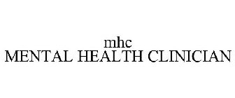 MHC MENTAL HEALTH CLINICIAN