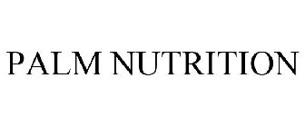 PALM NUTRITION