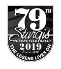 79TH STURGIS MOTORCYCLE RALLY 2019 SINCE1938 THE LEGEND LIVES ON