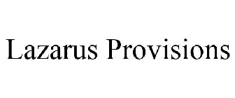 LAZARUS PROVISIONS