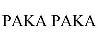 PAKA PAKA