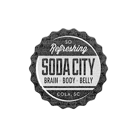 SO REFRESHING SODA CITY BRAIN BODY BELLY COLA, SC