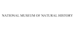 NATIONAL MUSEUM OF NATURAL HISTORY