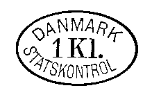 DANMARK 1 KL. STATSKONTROL 00