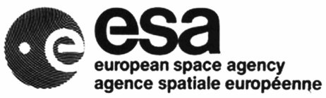 ESA EUROPEAN SPACE AGENCY AGENCE SPATIALE EUROPEENNE