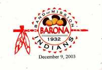 BAND OF MISSION BARONA 1932 INDIANS