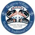SKAGWAY VILLAGE SKAGWAY TRADITIONAL COUNCIL FEDERALLY RECOGNIZED SINCE 1934