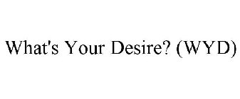 WHAT'S YOUR DESIRE? (WYD)