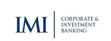 IMI CORPORATE & INVESTMENT BANKING