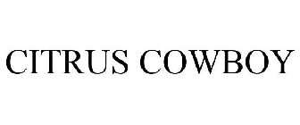 CITRUS COWBOY