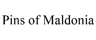 PINS OF MALDONIA