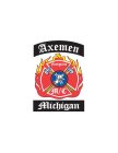 AXEMEN MICHIGAN FIREFIRGHTERS M/C