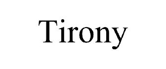 TIRONY
