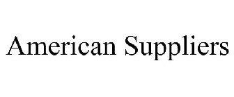 AMERICAN SUPPLIERS