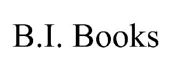 B.I. BOOKS