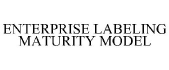 ENTERPRISE LABELING MATURITY MODEL