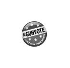 #GUNVOTE DON'T RISK YOUR RIGHTS