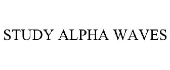 STUDY ALPHA WAVES