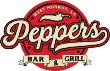 PEPPERS BAR & GRILL WEST MONROE, LA