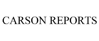 CARSON REPORTS