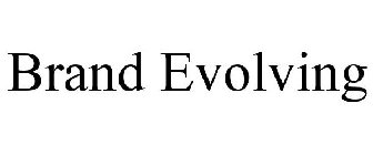 BRAND EVOLVING