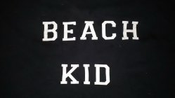 BEACH KID